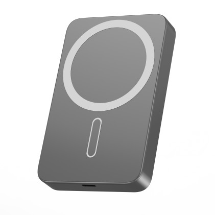 Leotec LEPOWW20W10G batteria portatile Polimeri di litio (LiPo) 10000 mAh Carica wireless Grigio