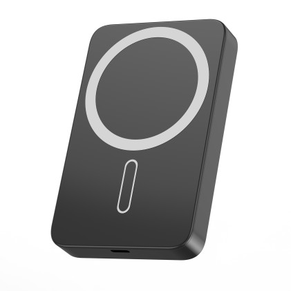 Leotec LEPOWW20W10K batteria portatile Polimeri di litio (LiPo) 10000 mAh Carica wireless Nero
