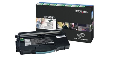 LEXMARK E120n toner cartridge black standard capacity 2.000 pages 1-pack return program