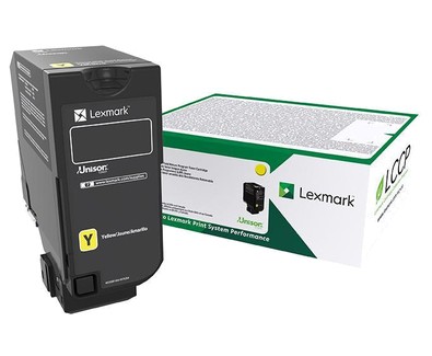 Lexmark 75B20Y0 cartuccia toner 1 pz Originale Giallo