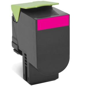 ORIGINALE Lexmark toner magenta 802XM 80C2XM0 4000 pagine cartuccia di stampa riutilizzabile