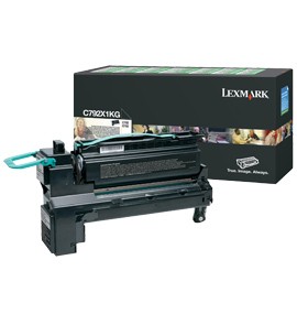 ORIGINALE Lexmark toner nero C792X1KG C792 20000 pagine cartuccia di stampa riutilizzabile