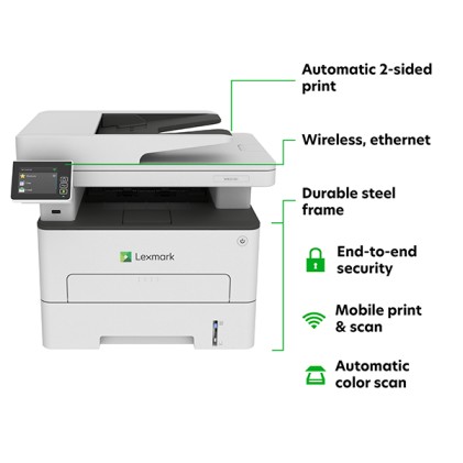 ORIGINALE Lexmark stampante MB2236i 18M0753 Stampante laser multifunzione Lexmark MB2236i B/N