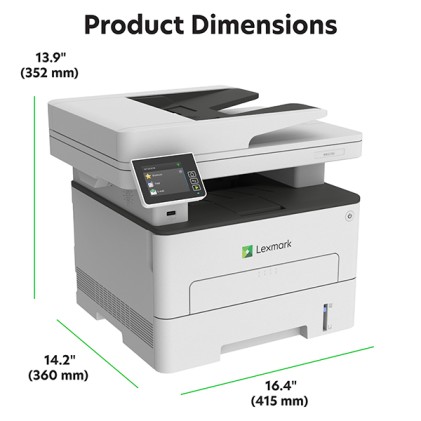 ORIGINALE Lexmark stampante MB2236i 18M0753 Stampante laser multifunzione Lexmark MB2236i B/N