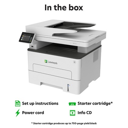 ORIGINALE Lexmark stampante MB2236i 18M0753 Stampante laser multifunzione Lexmark MB2236i B/N