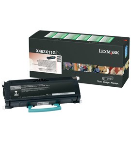 ORIGINALE Lexmark toner nero X463X11G 15000 pagine
