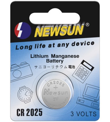Batterie Al Litio 3 Volt A Bottone Iec Typ Cr2025