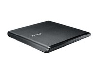 LITEON ES1 External DRW LiteOn ES1, USB, 24x, Ultra-Slim 13.5mm, ultra-light, Black
