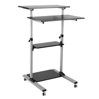 LOGILINK BP0070 LOGILINK - Compact mobile stand up computer workstation