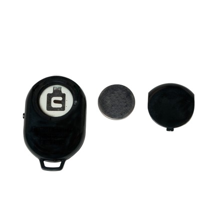 LogiLink BT0034 bastone per selfie Smartphone Nero, Argento