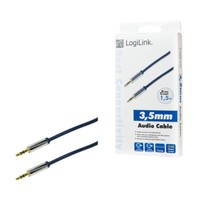 LOGILINK CA10150 LOGILINK - Audio Cable 3.5 Stereo M/M, straight, 1.50 m, blue