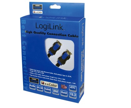 Cavo Logilink HDMI con Ethernet - 1m