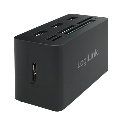 LogiLink CR0042 replicatore di porte e docking station per notebook USB 3.2 Gen 1 (3.1 Gen 1) Type-A
