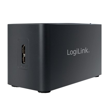 LogiLink CR0042 replicatore di porte e docking station per notebook USB 3.2 Gen 1 (3.1 Gen 1) Type-A