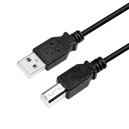 LogiLink CU0008B cavo USB 3 m 2.0 USB A USB B Nero