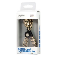 LOGILINK CU0133 LOGILINK - Sync & charging cable, USB to Micro USB male, 1m
