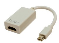 LOGILINK CV0036A - Adapter Mini DisplayPort to HDMI with audio