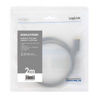 LOGILINK CV0131 LOGILINK - DisplayPort to DVI cable, black, 2m