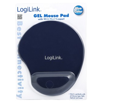 LogiLink ID0027B tappetino per mouse Blu
