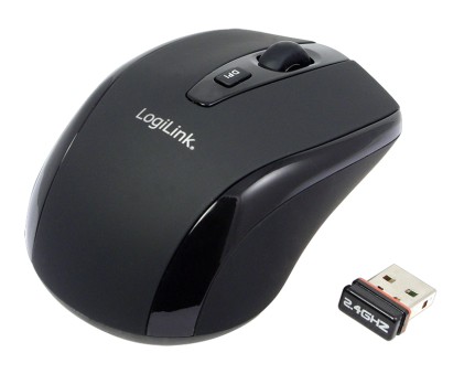 LogiLink ID0031 mouse RF Wireless Ottico 800 DPI