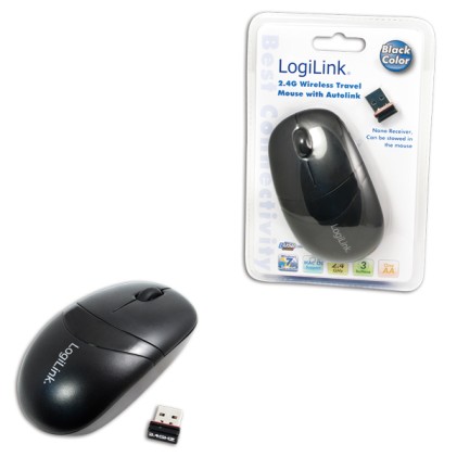 LogiLink ID0069 mouse RF Wireless Ottico 1000 DPI