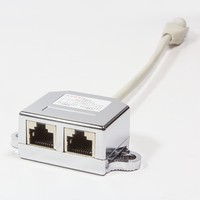 LOGILINK NP0044 LOGILINK-  T-Adapter RJ45 plug->2 x RJ45 jack 2 x 10/100BaseT