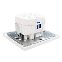 LogiLink PA0163 presa energia 2x USB Bianco