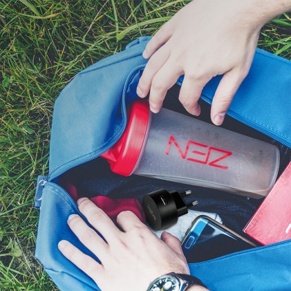 LogiLink PA0217 Caricabatterie per dispositivi mobili Universale Nero AC Interno