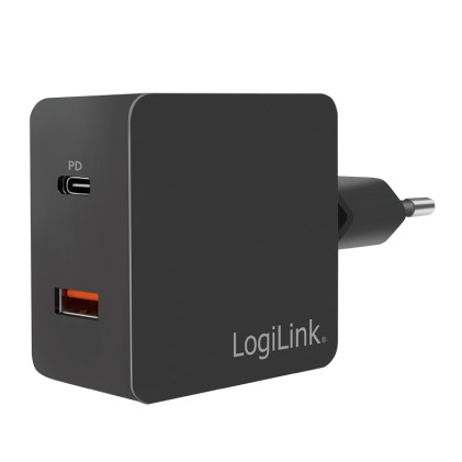 LogiLink PA0220 Caricabatterie per dispositivi mobili Interno Nero