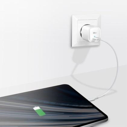 LogiLink PA0279 Caricabatterie per dispositivi mobili Smartphone, Tablet, Universale Bianco AC Ricarica rapida Interno