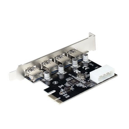 LogiLink PC0057A scheda di interfaccia e adattatore Interno USB 3.2 Gen 1 (3.1 Gen 1)