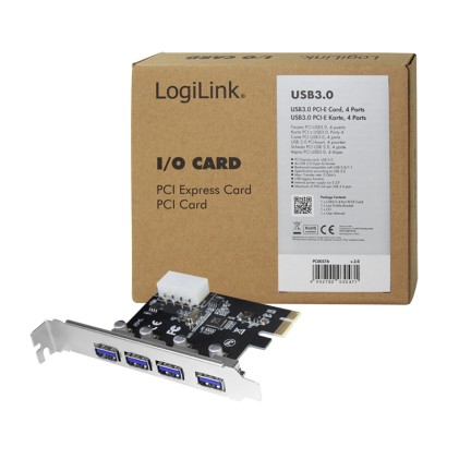LogiLink PC0057A scheda di interfaccia e adattatore Interno USB 3.2 Gen 1 (3.1 Gen 1)