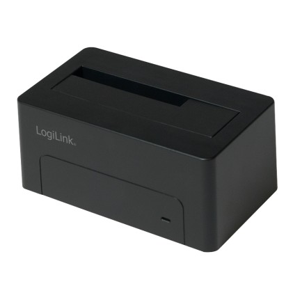 LogiLink QP0026 docking station per unit&agrave; di archiviazione USB 3.2 Gen 1 (3.1 Gen 1) Type-B Nero