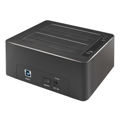 LogiLink QP0029 docking station per unit&agrave; di archiviazione USB 3.2 Gen 1 (3.1 Gen 1) Type-B Nero
