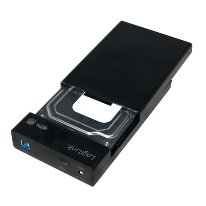 Box Esterno Hard Disk Logilink External Hdd Enclosure 3,5" Sata Usb 3.