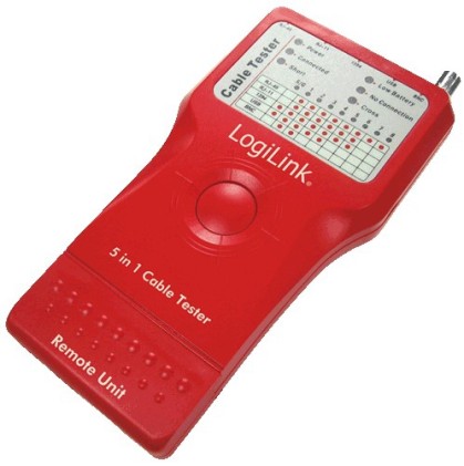 LOGILINK WZ0014 - Cable Tester 5-in-1 remote unit