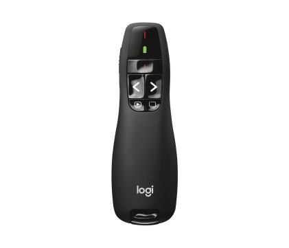Logitech R400 puntatore wireless RF Nero