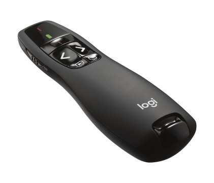 Logitech R400 puntatore wireless RF Nero
