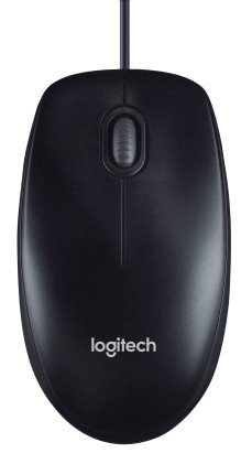 Logitech Mouse Usb Ottico M90 Nero