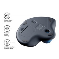LOGITECH  WIRELESS TRACKBALL M570