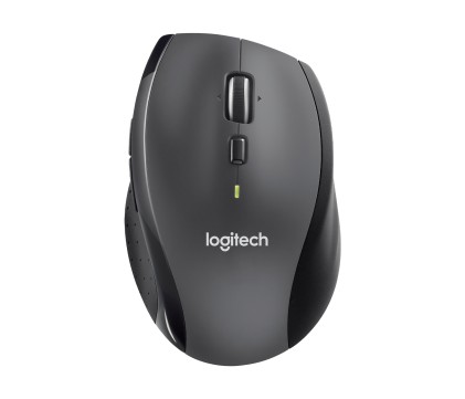 Logitech M705 Marathon Mouse Wireless, Ricevitore USB Unifying 2,4 GHz, 1000 DPI, 5 Pulsanti Programmabili, Durata Batteria di 3 Anni, Compatibile con PC, Mac, Laptop, Chromebook