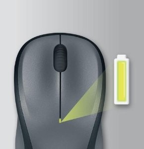 Logitech M235 mouse RF Wireless Ottico 1000 DPI Ambidestro