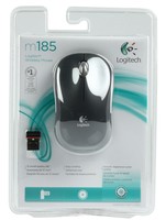 LOGITECH WIRELESS MOUSE M185 SWIFT GREY
