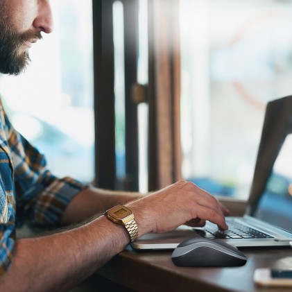 Logitech M185 mouse RF Wireless Ottico