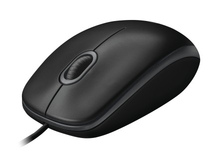 Logitech B100 Mouse ottico black LGT-910-003357