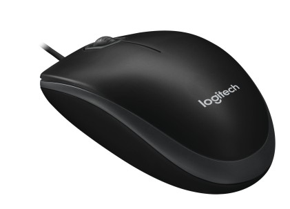 Logitech B100 Mouse ottico black LGT-910-003357