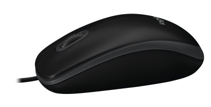 Logitech B100 Mouse ottico black LGT-910-003357