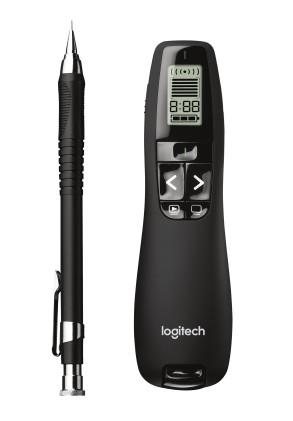 Logitech Professional Presenter R700 puntatore wireless RF Nero