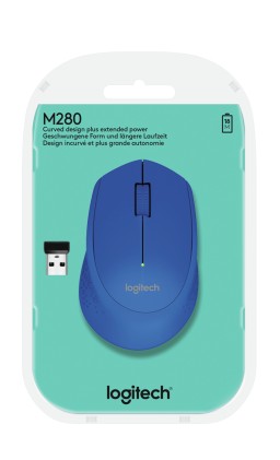 Logitech M280 mouse Ambidestro RF Wireless Ottico 1000 DPI