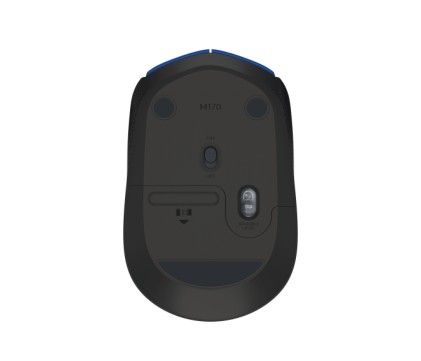 Logitech M171 Mouse Wireless, 2.4 GHz con Mini Ricevitore USB, Rilevamento Ottico, Durata ‎Batteria Fino a 12 Mesi, Mouse Ambidestro per PC/Mac/Laptop, Nero